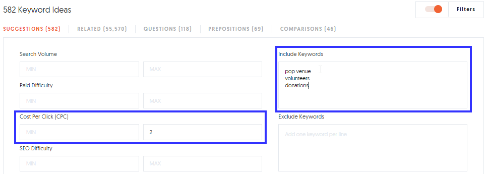 UberSuggest SEO Neil Patel Keyword Research Keyword Planner